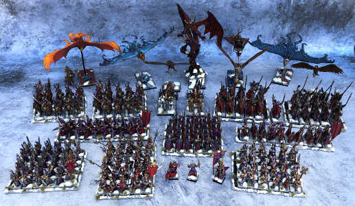 ejército elfos nobles 9th age
