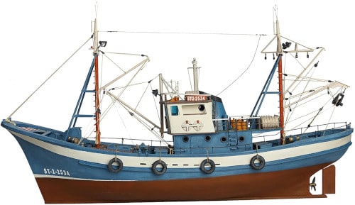 Billing Boats B476 Nordkap Kit de Modelo de Barco de Arrastre del mar del Norte Ninguno